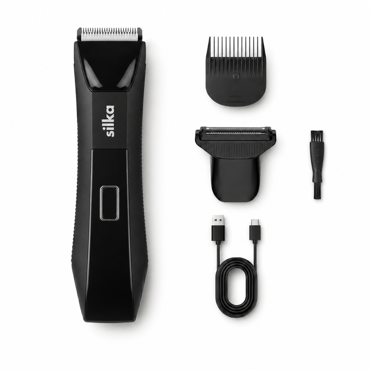 Body Trimmer Silka depiladora corporal hombre con accesorios incluidos
